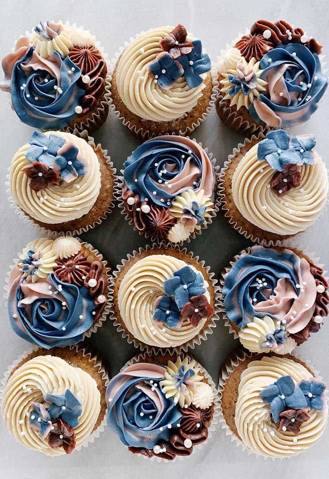 Blue Cupcakes