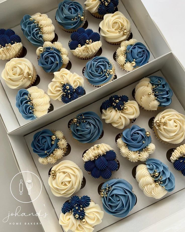 Blue Cupcakes