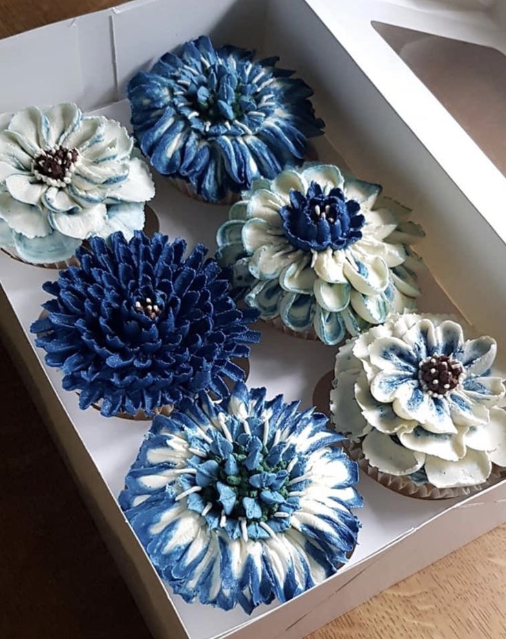 Blue Cupcakes