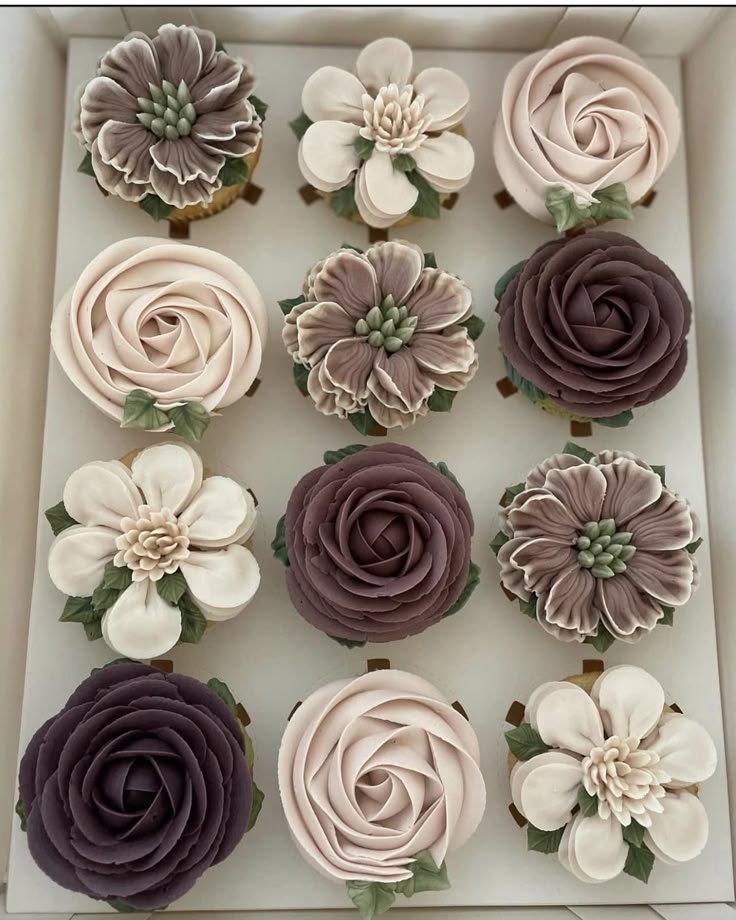 Purple Cupcakes