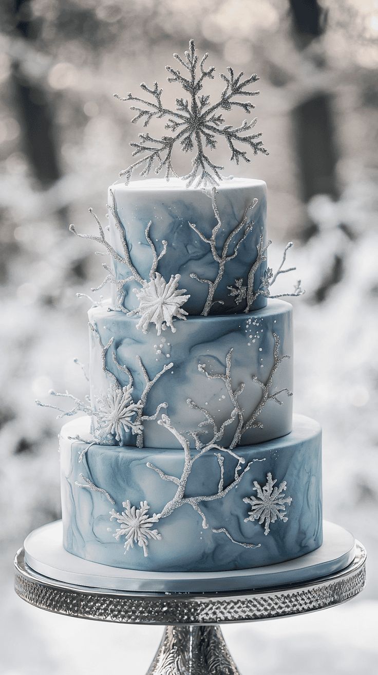 SnowFlake Cake