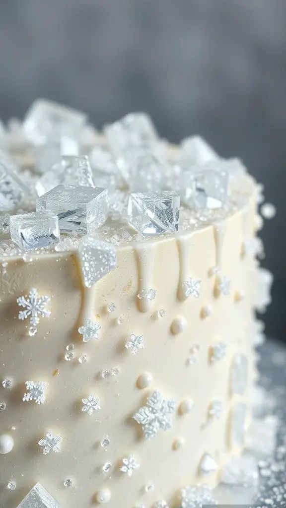 SnowFlake Cake