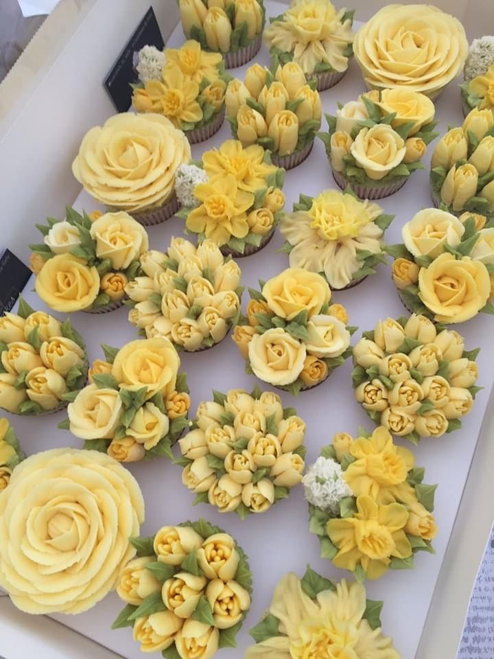 Yellow Cupcakes