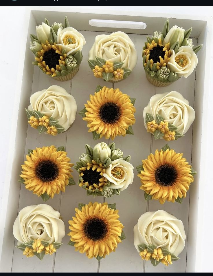 Yellow Cupcakes